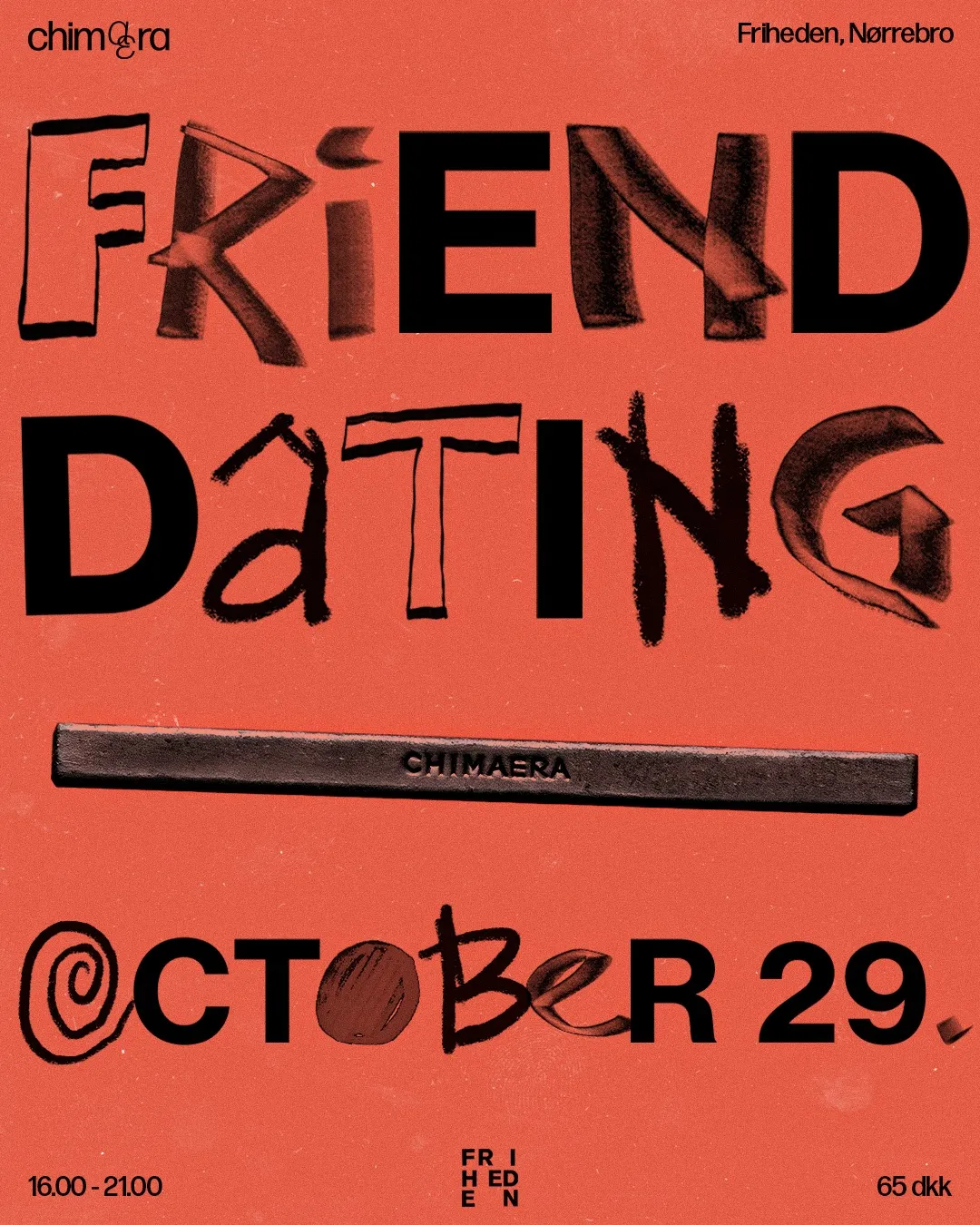 Poster: Frienddating & Art, 29.10.2026